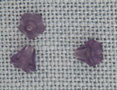MH12295 - Petite Bell Flower Matte Tanzanite