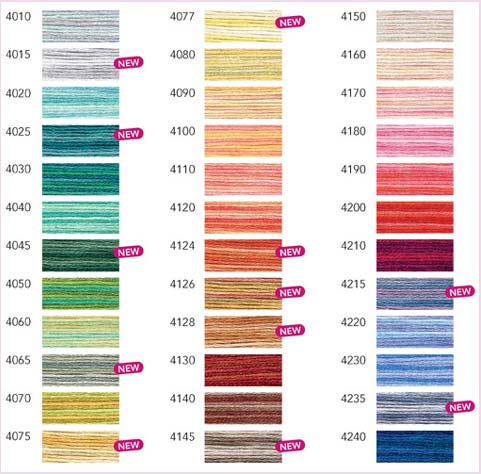 Carta colores DMC Variations - DMC Variations Color Card 2