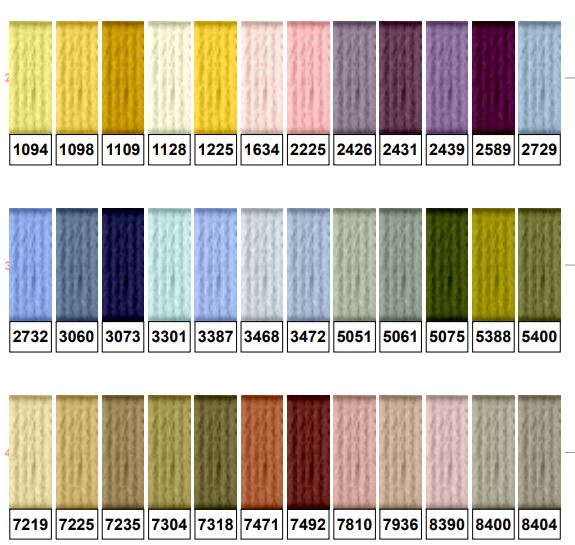Carta de colores Presencia Finca 5
