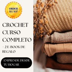 Crochet curso completo + 2 ebooks de regalo